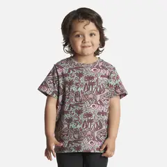 HAKA HONU - Polera Niño Tucuquere Print Jade