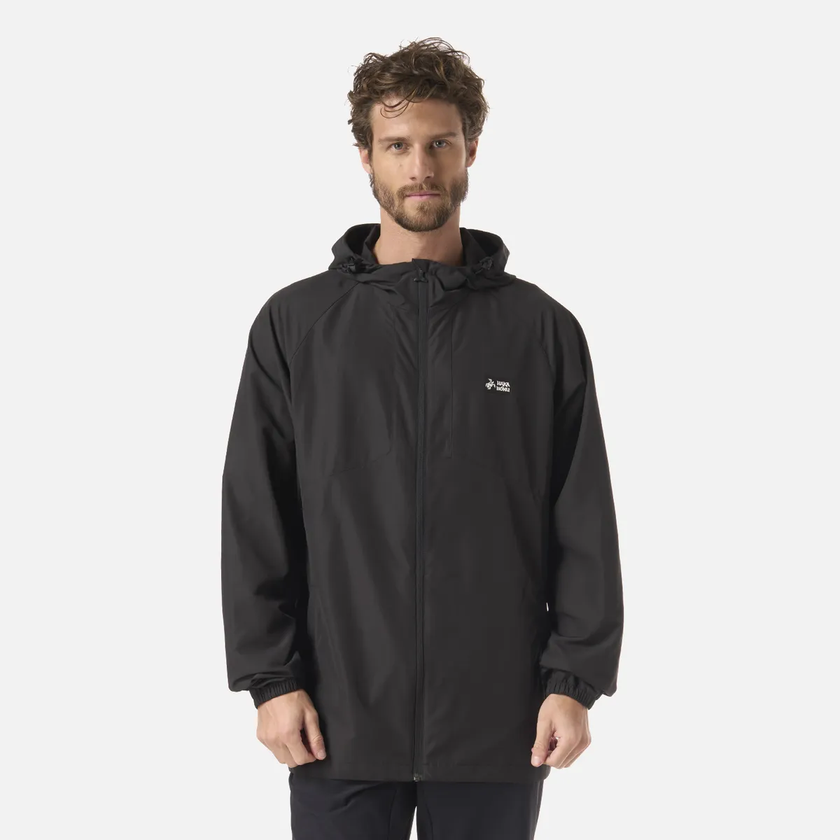 HAKA HONU - Chaqueta Hombre Aperrao Negro Haka Honu