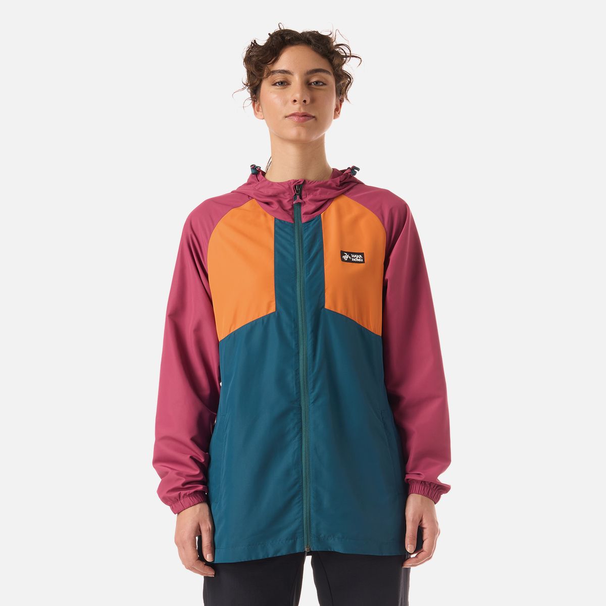 HAKA HONU - Chaqueta Mujer Aperrao Petroleo Oscuro Haka Honu