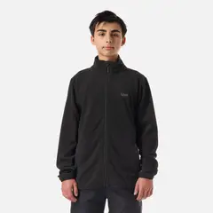 LIPPI - Polar Teen Boy Stripes Nano-F Full Zip Negro