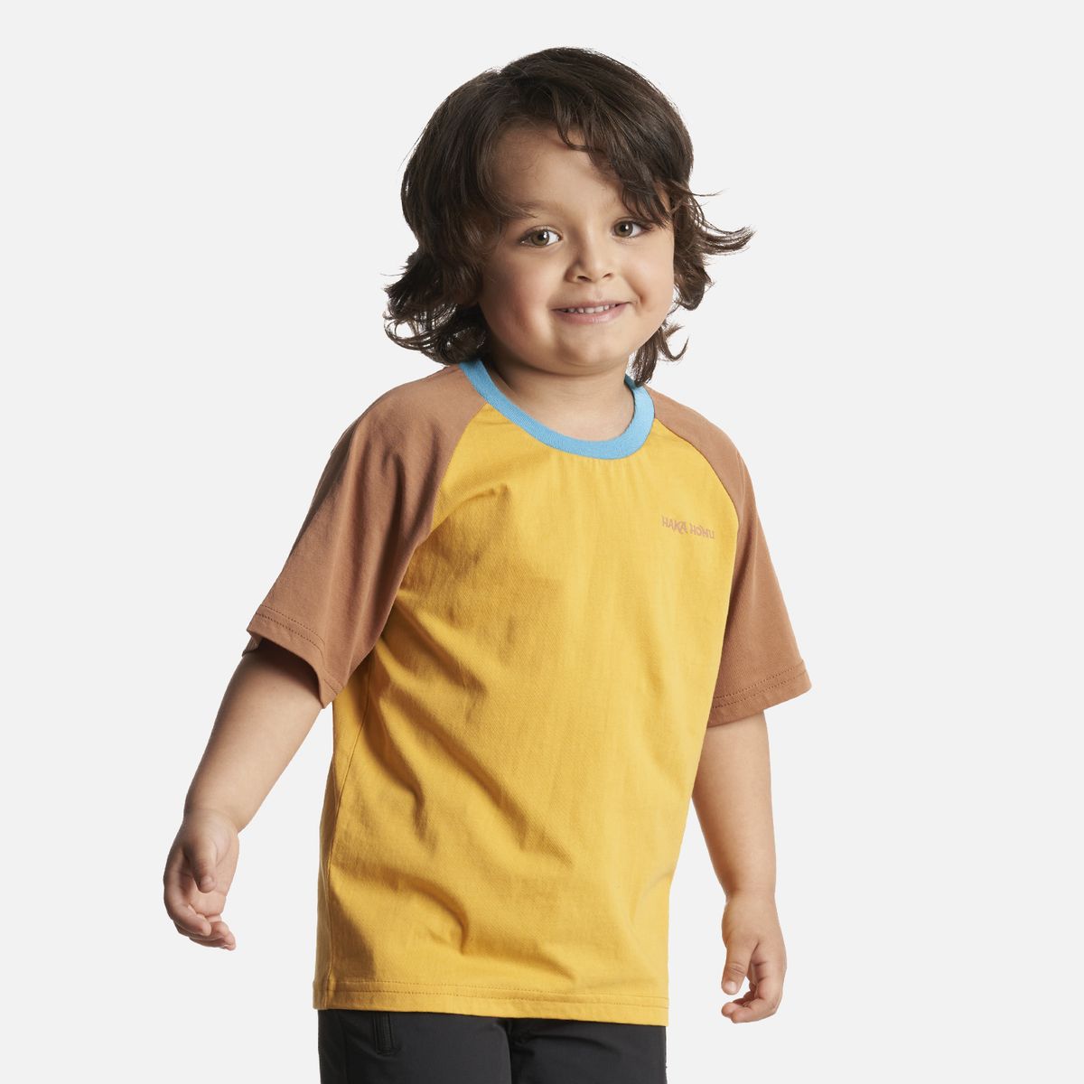 HAKA HONU - Polera Niño Hakids Amarillo Haka Honu
