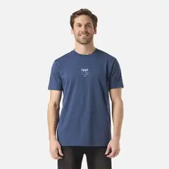 LIPPI - Polera Hombre Ulmo Mid Point Sorona T-Shirt Azul Oscuro