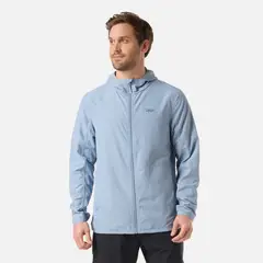 LIPPI - Chaqueta Hombre Nightfall WindBreaker Hoody Jacket Azul Piedra