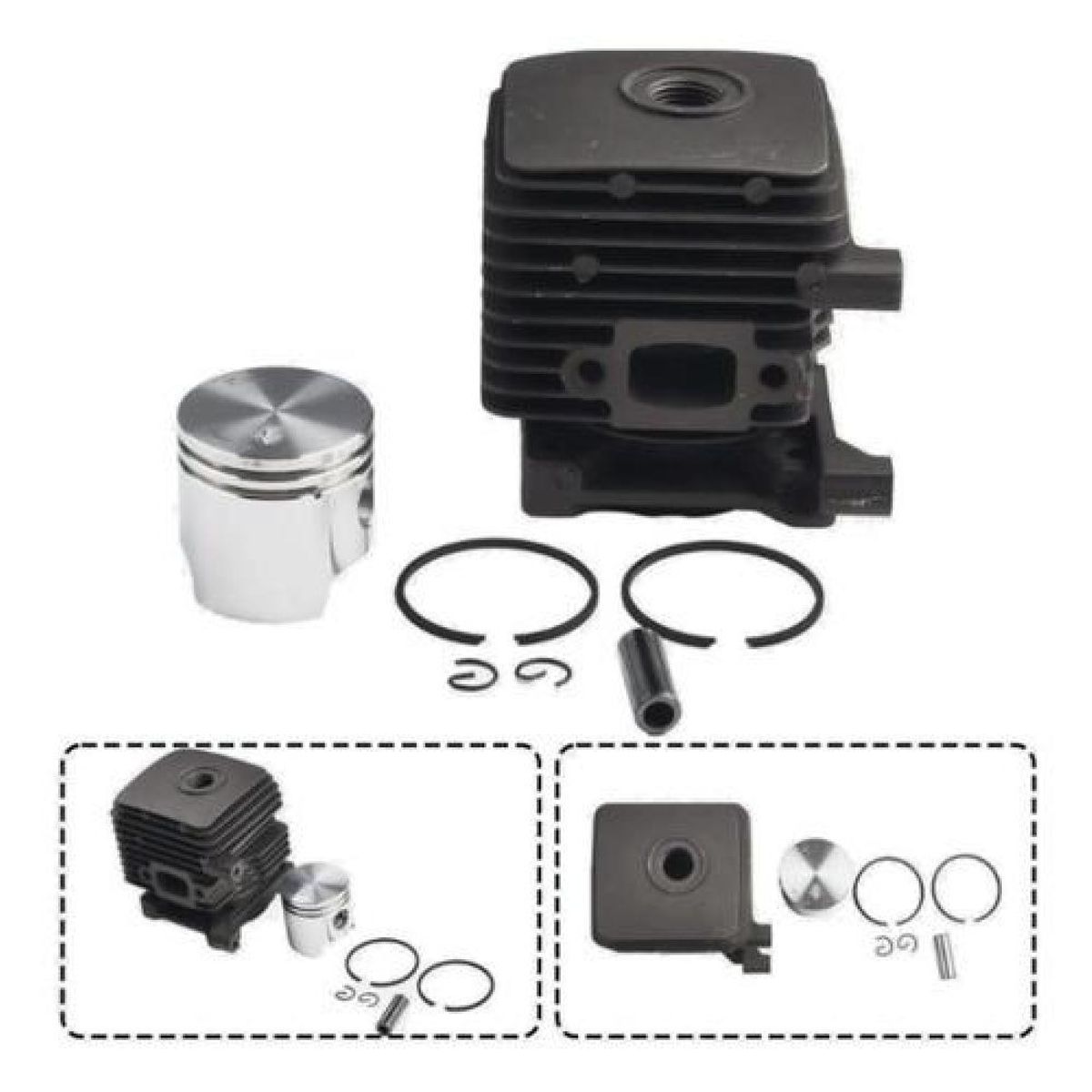 GENERICO - Cilindro Pistón Y Anillos Para Orilladora Stihl Fs38 Fs55