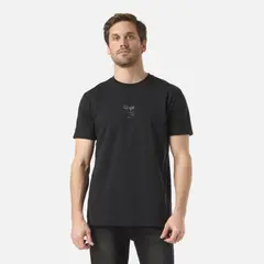 LIPPI - Polera Hombre Ulmo Mid Point Sorona T-Shirt Negro