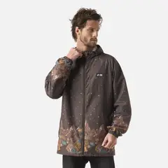 HAKA HONU - Chaqueta Hombre Aperrao Print Verde Militar