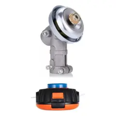 GENERICO - Kit Caja Engranaje 28mmx9t + Cabezal Porta Nylon