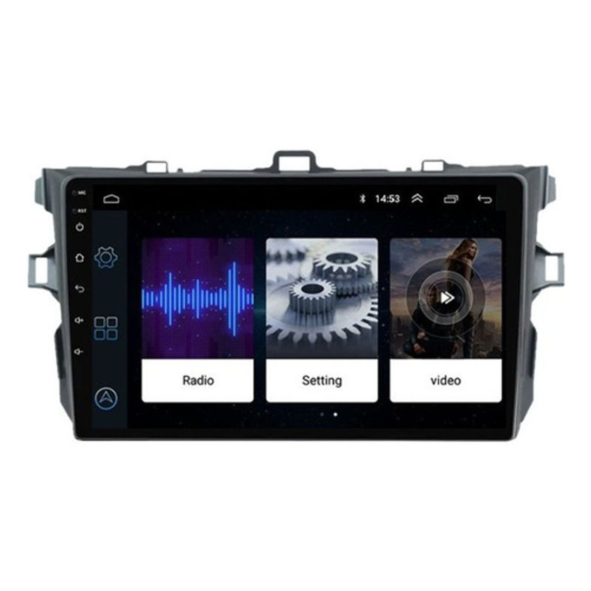 OEM - Radio Android Toyota Corolla 2006-2012 + Camara