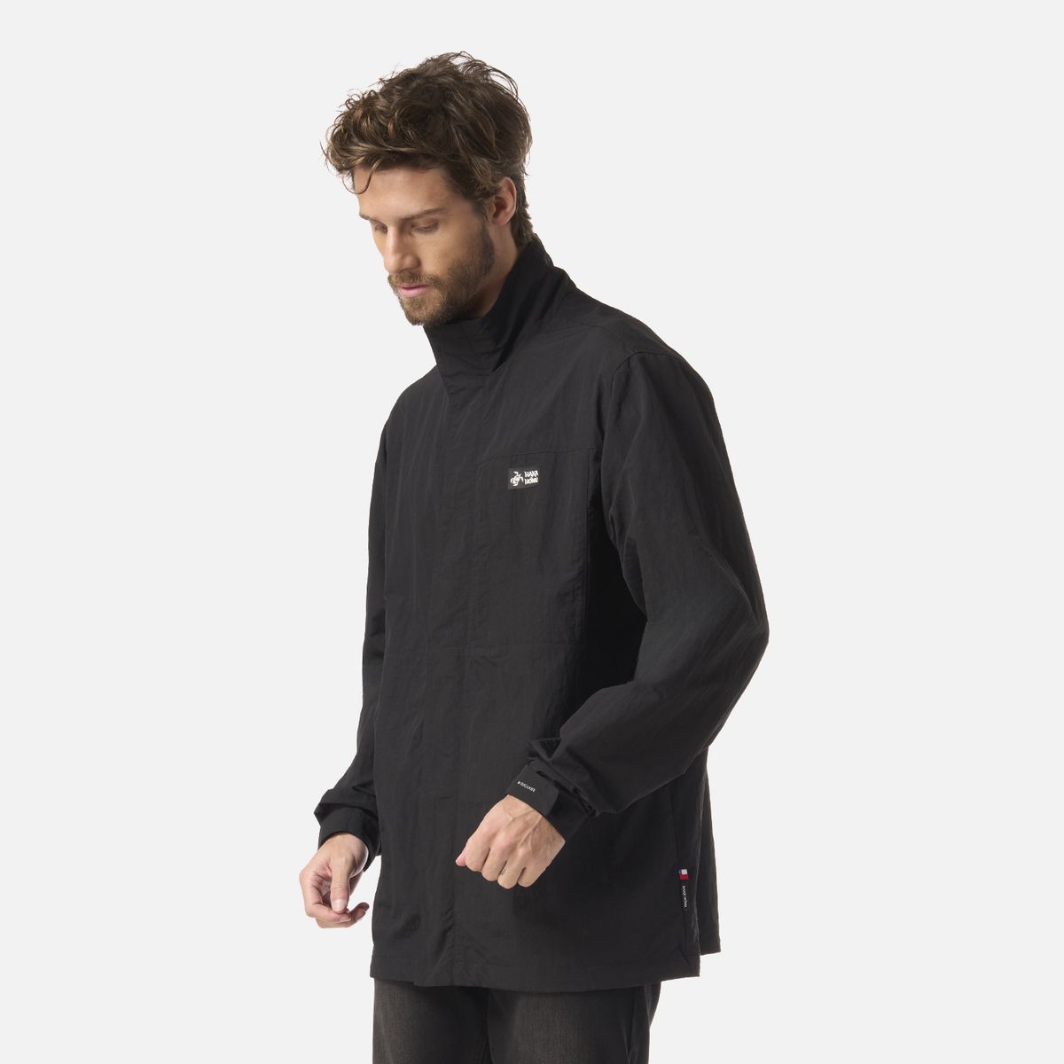 HAKA HONU - Chaqueta Hombre Hijo Del Viento Negro Haka Honu