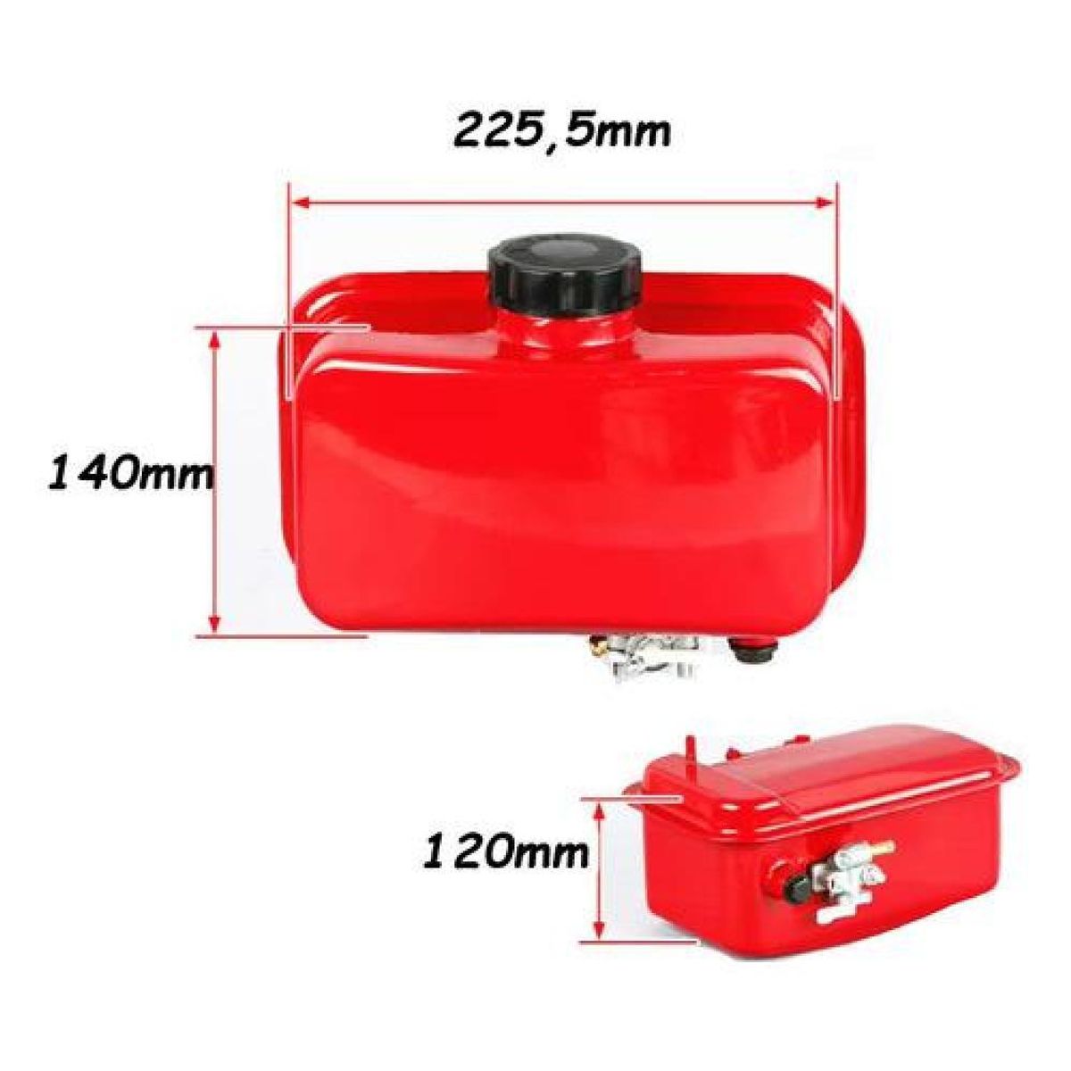 GENERICO - Estanque De Combustible Para Motor 170f 178f Diesel