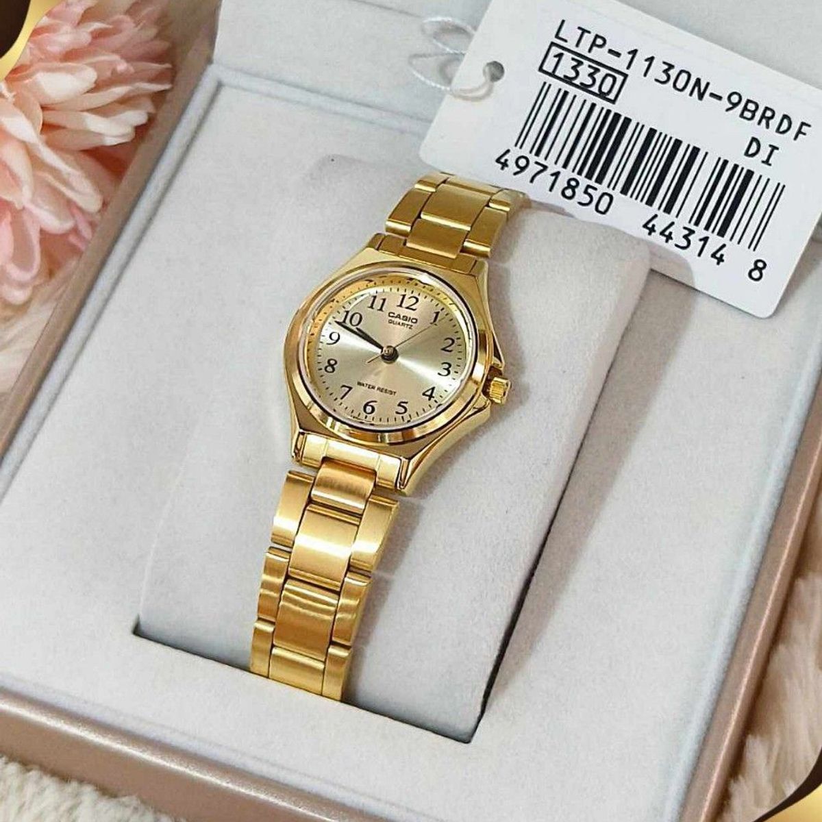 CASIO - RELOJ CASIO LTP1130N-9B MUJER ANALOGO METAL DORADO