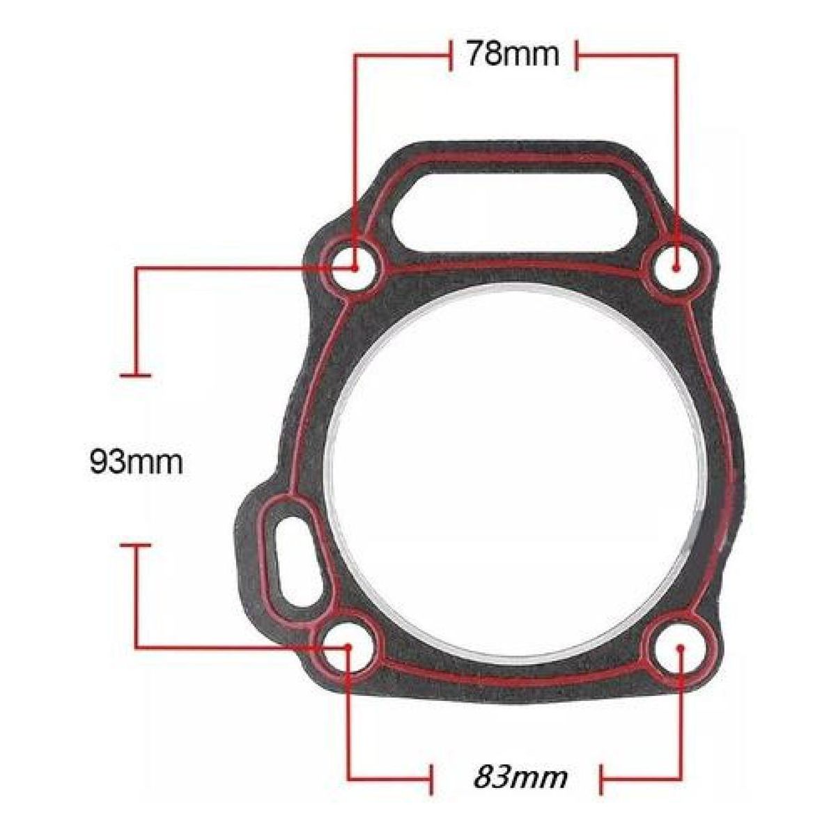 GENERICO - Empaquetadura De Cilindro Para Motor Gx390 188f