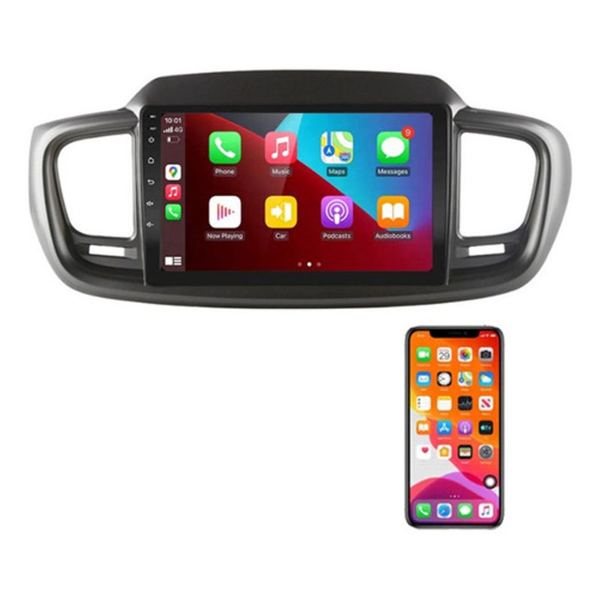 OEM - Radio Android Auto Carplay Kia Sorento 2015-2020 + Camara