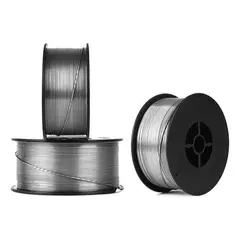 GENERICO - Pack 3 Rollos De Soldadura Alambre Flux Mig 08mm De 1kg