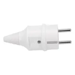 GENERICO - Enchufe Macho Para Generador Schuko 16a 250v Con Tierra