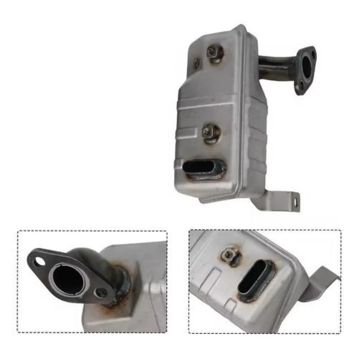 GENERICO - Escape Silenciador Para Motor Robin Ey20