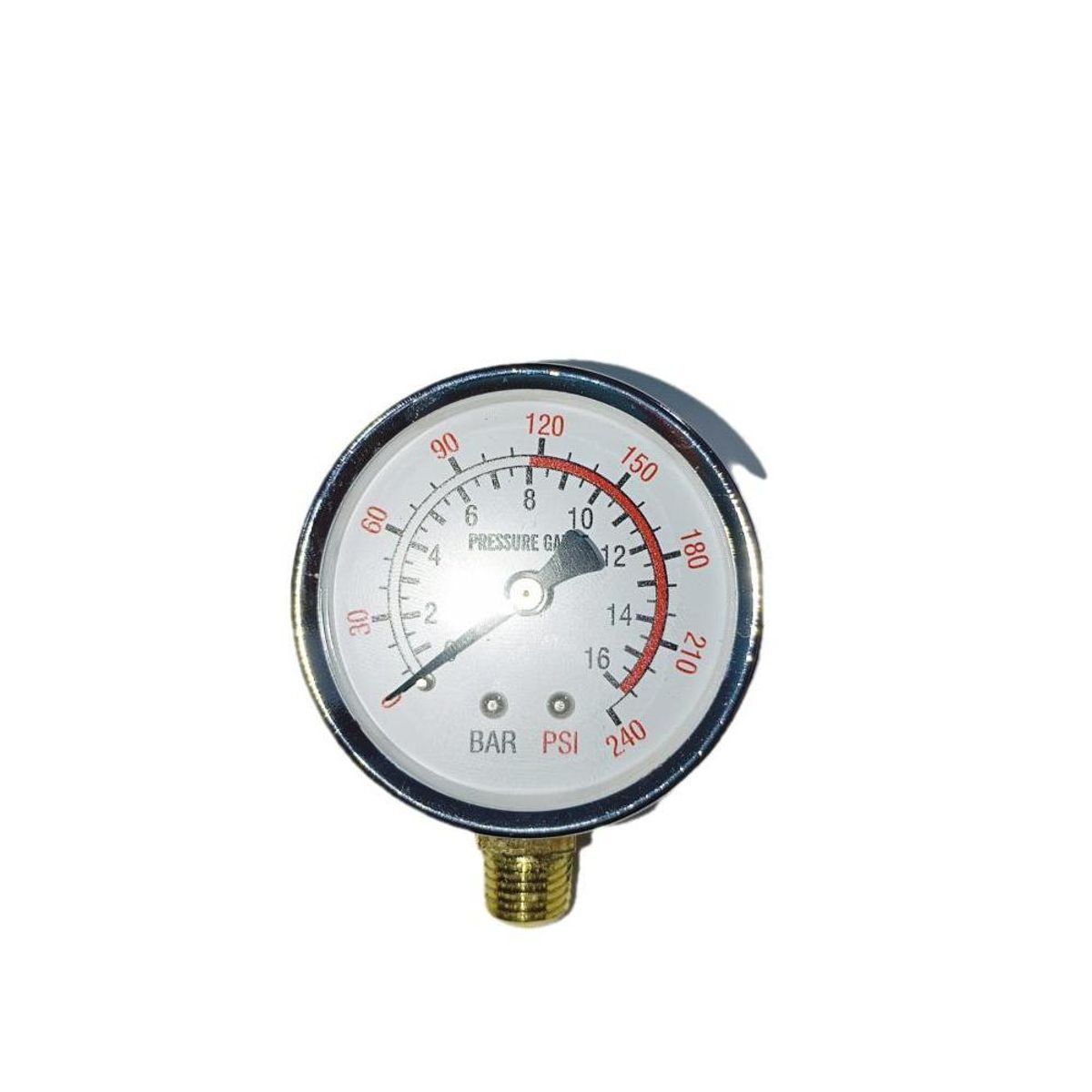 GENERICO - Manómetro Medidor Presión Líquidos Gases Vapores 230vertical