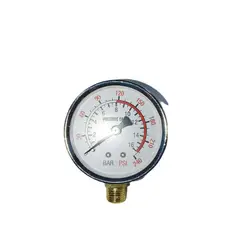 GENERICO - Manómetro Medidor Presión Líquidos Gases Vapores 230vertical