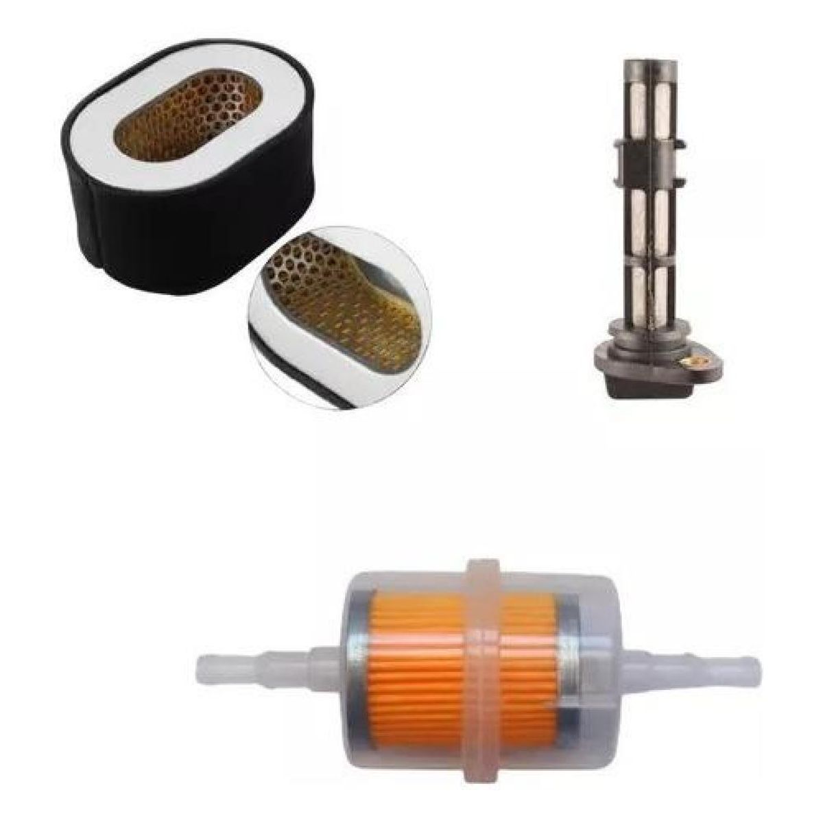 GENERICO - Kit De Filtros Mantencion Motor Diesel Kipor 186f