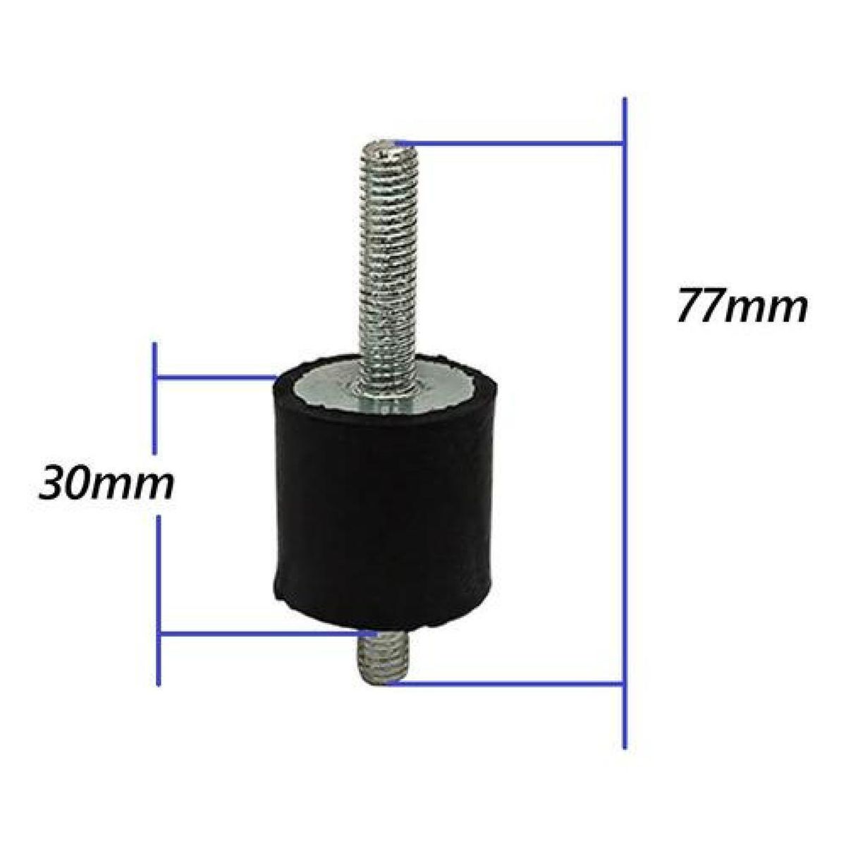 GENERICO - Soporte De Goma Placa Compactadora