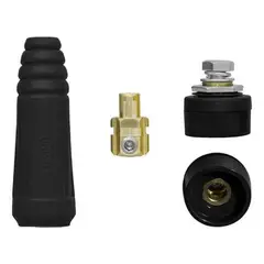 GENERICO - Pack 6 Conectores Rápido Para Maquina De Soldar 1025