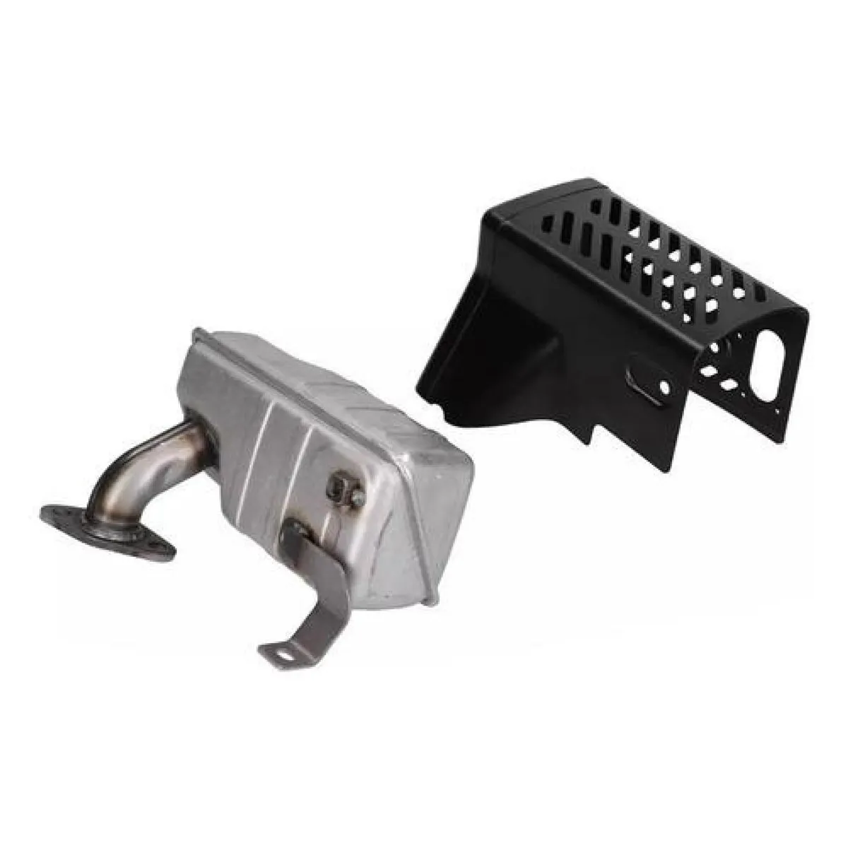 GENERICO - Kit Escape Silenciador Y Cubierta Para Motor Robin Ey20