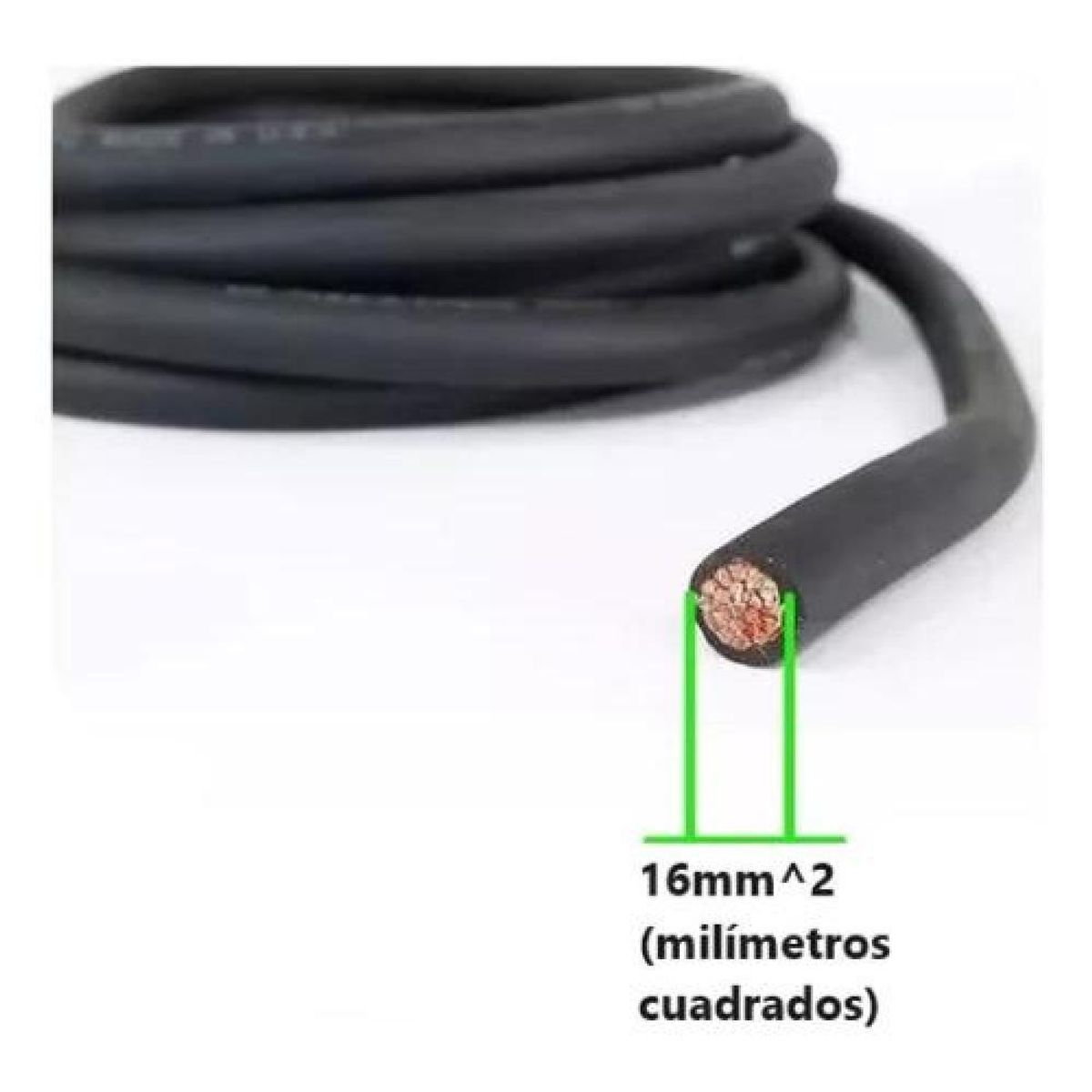 3 Metros De Cable Para Soldar 1x16mm, marca GENERICO - Foto 2