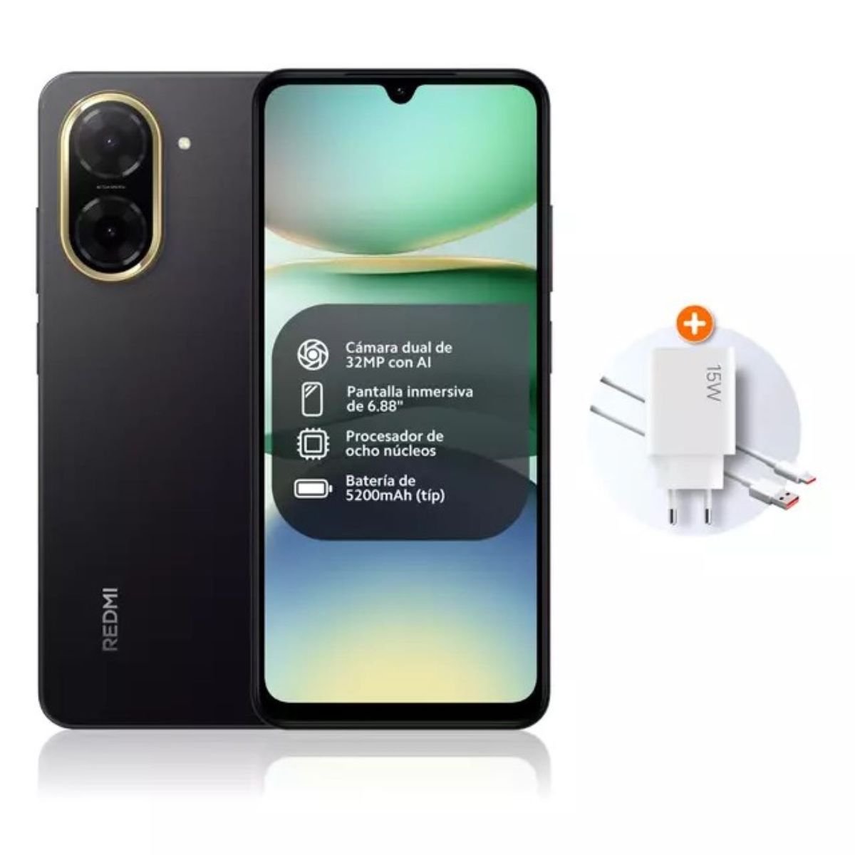 XIAOMI - Xiaomi Redmi A5 128GB Negro
