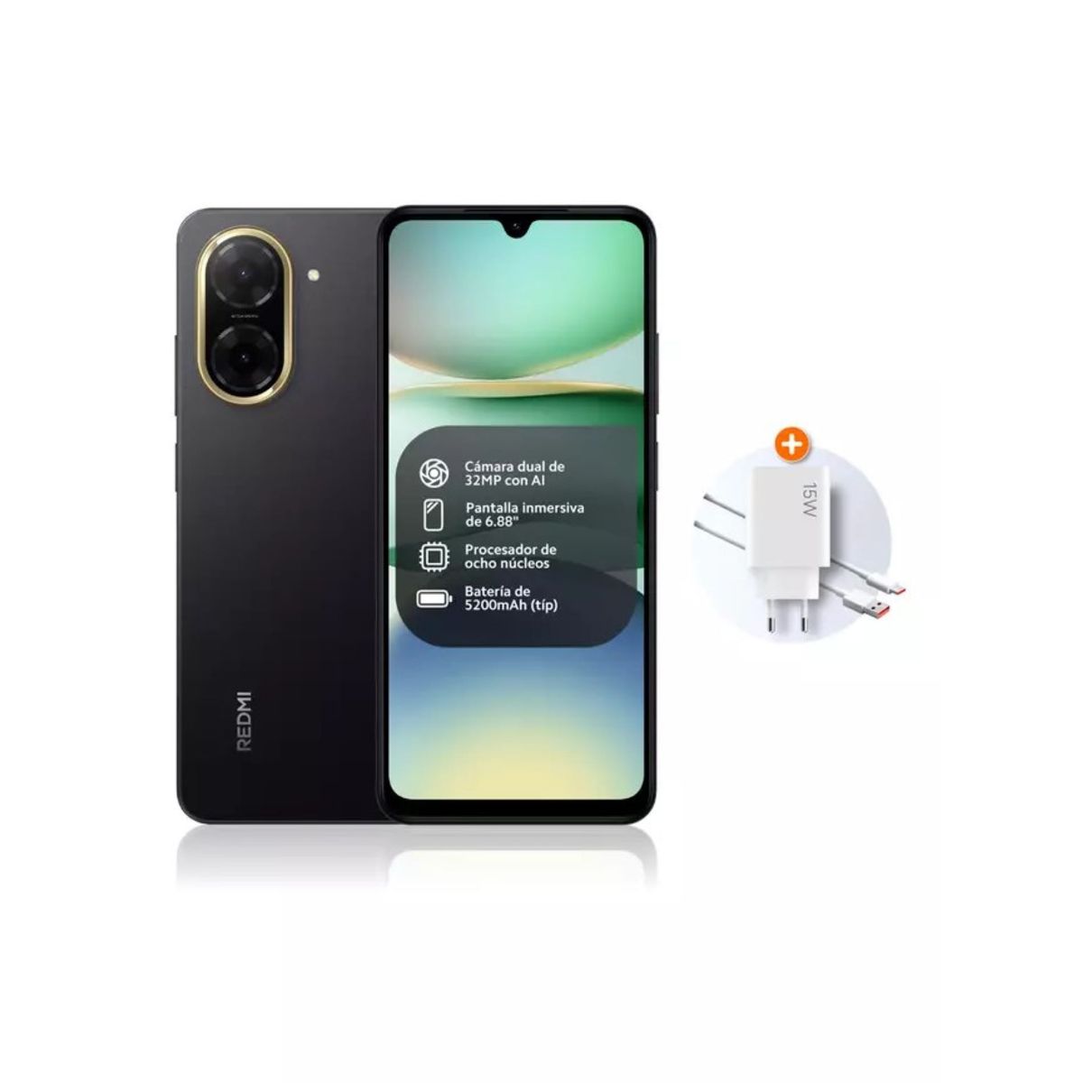 XIAOMI - Xiaomi Redmi A5 128GB Negro