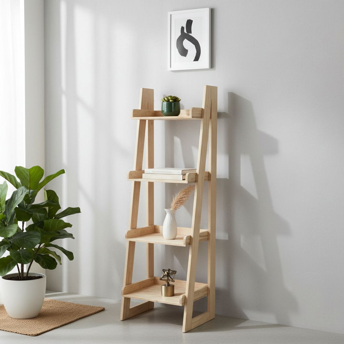 MUEBLES NATIVA - Repisa campera Grande