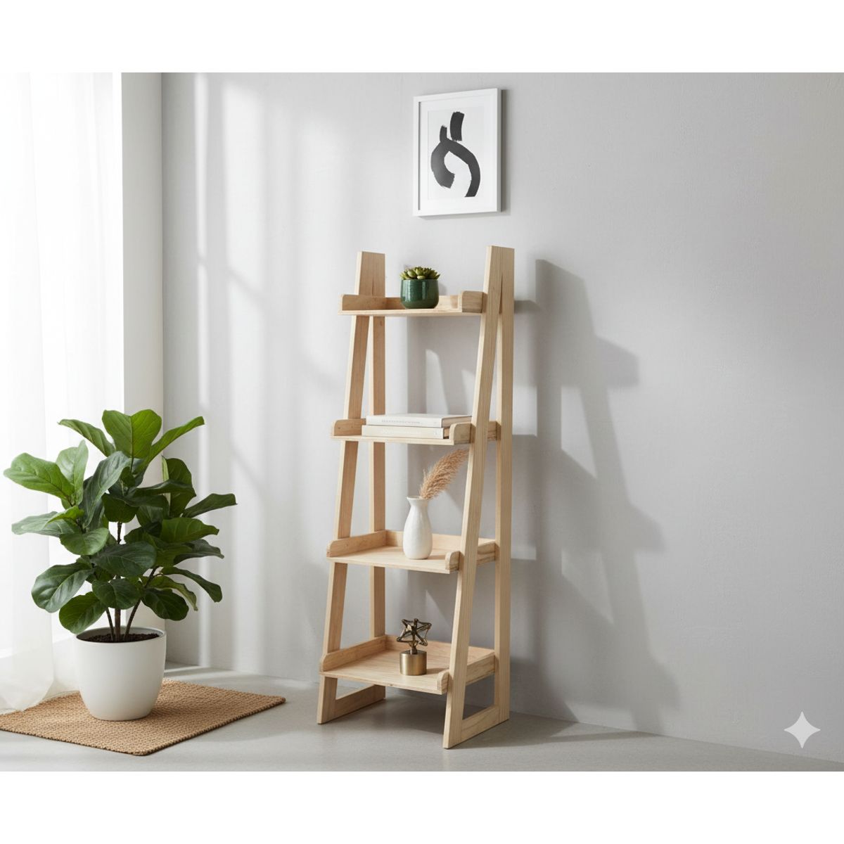 MUEBLES NATIVA - Repisa campera Grande