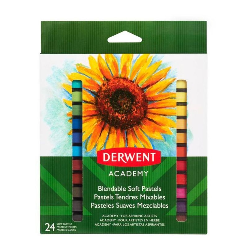 DERWENT - Pastel suave set 24 colores Derwent Academy