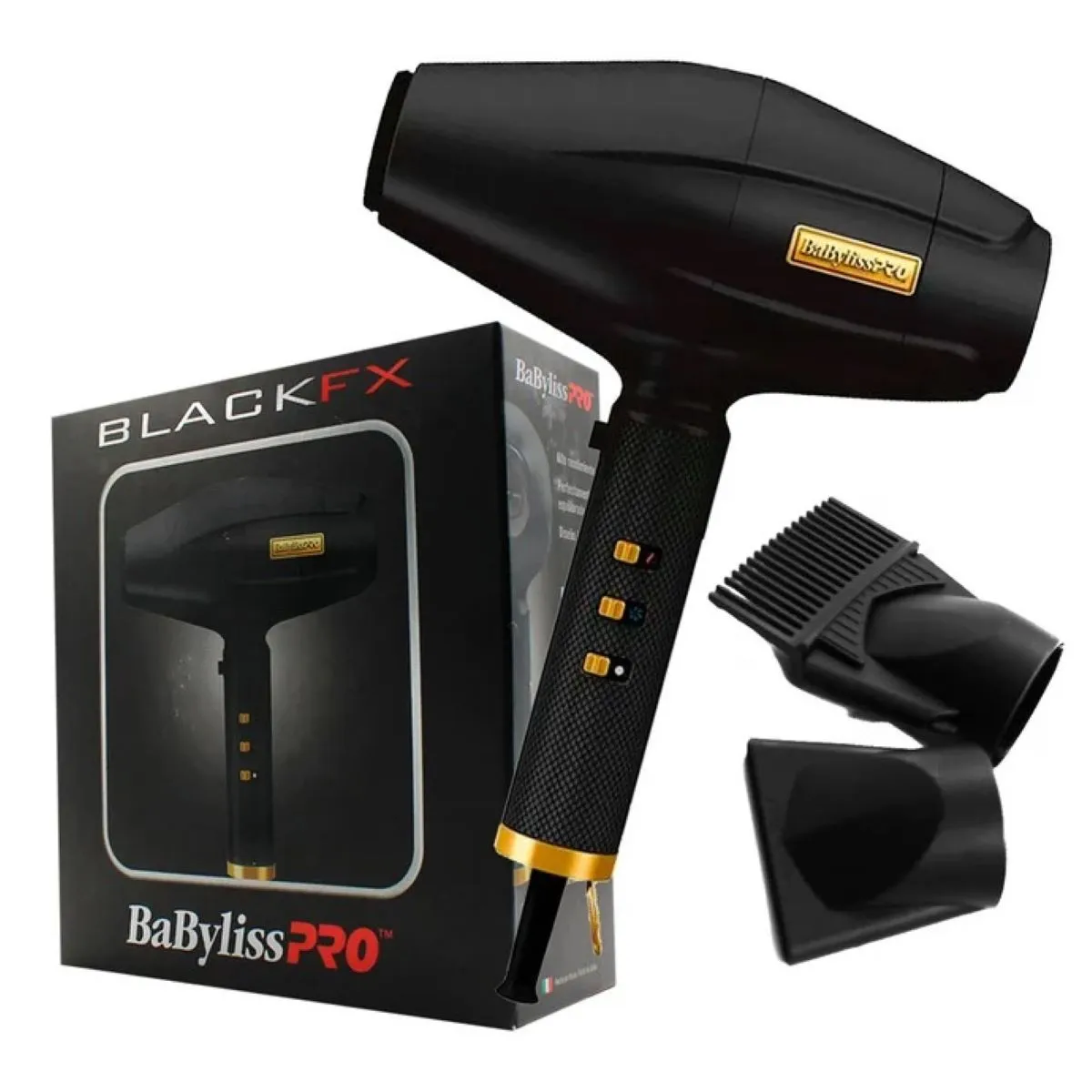 BABYLISS PRO - Secador De Pelo Babylisspro Black FX Turbo Negro