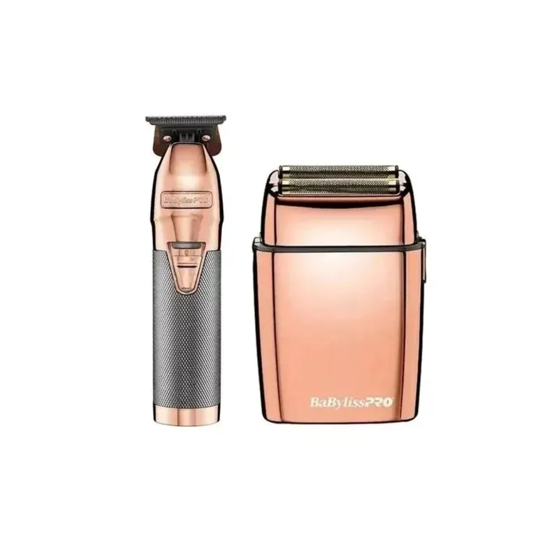 BABYLISS PRO - Kit Trimmer y Shaver Collection FX Rose Gold 2und