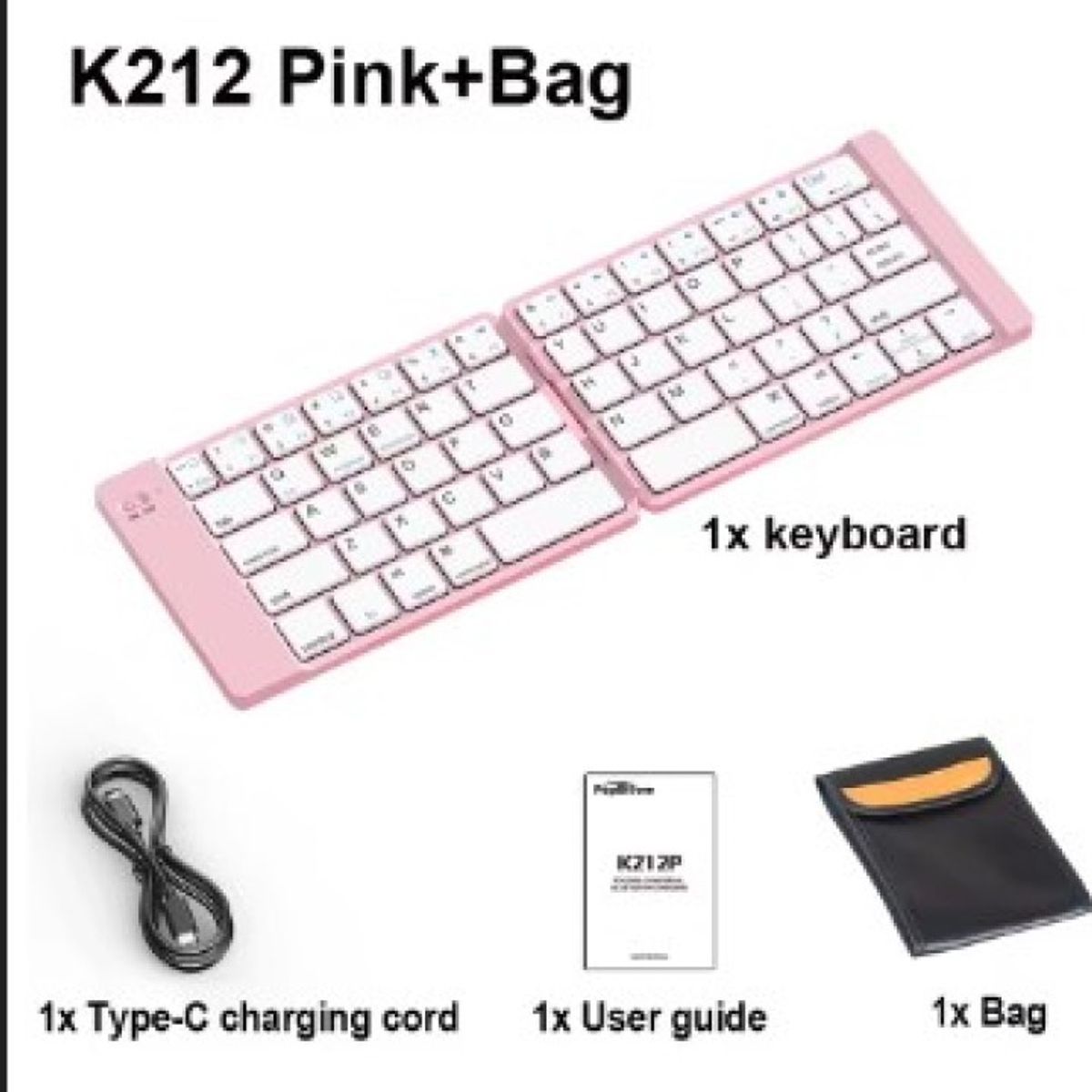 GENERICO - Mini Teclado Bluetooth Plegable
