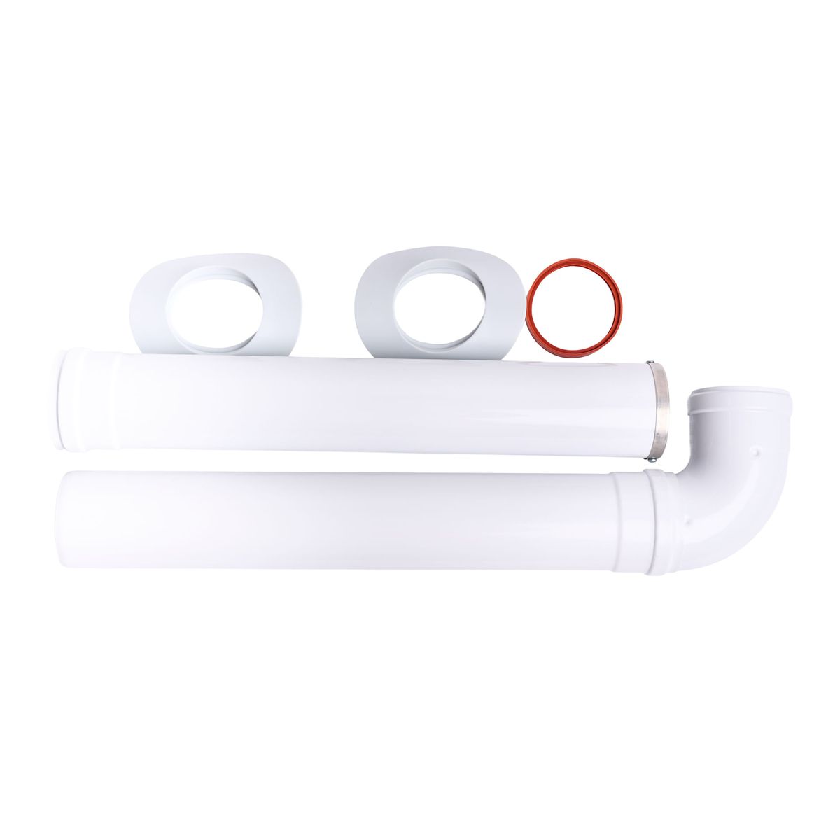 MADEMSA - Kit Ductos Evacuación Calefont Universal Tiro Forzado 13 Lt