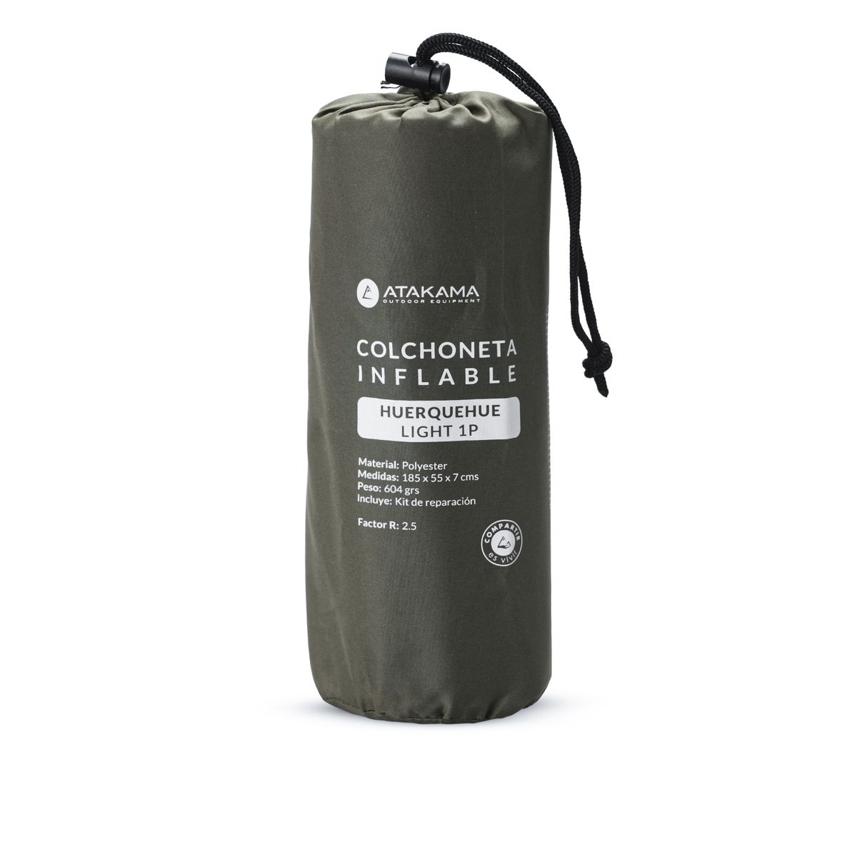 ATAKAMA OUTDOOR - Colchoneta inflable TrekkingCamping Huerquehue Light Atakama