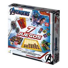 GENERICO - Set Multijuegos 7 En 1 Avengers