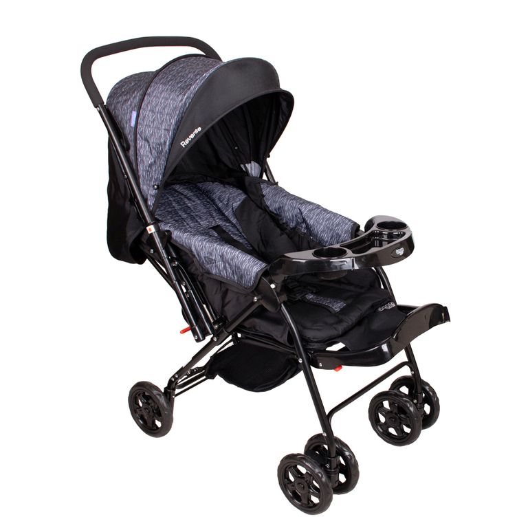 Coche Paseo Reverse Black Negro