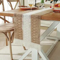 GENERICO - Mantel Camino De Mesa Rectangular Linea 180x30cm