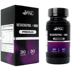 FNL - Resveratrol + Nmn 30 Cápsulas Sin Sabor