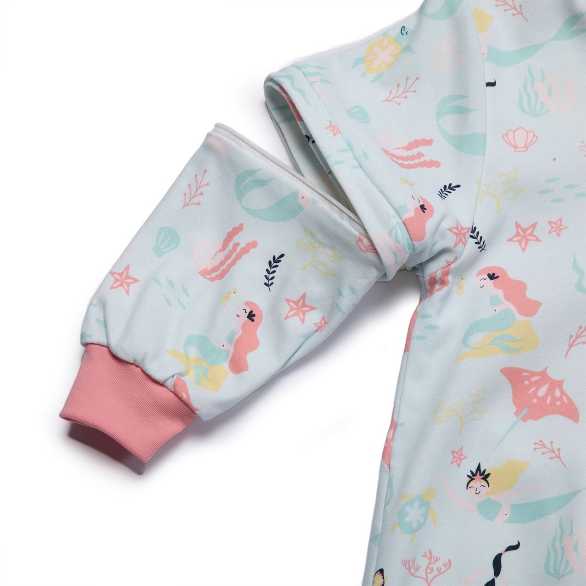TU SAQUITO - Saco dormir bebé con pies TOG 0.5 Sirena Saquito bebé guagua