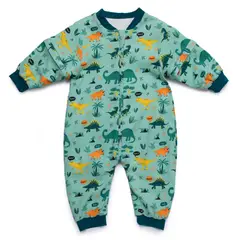 TU SAQUITO - Saco dormir bebé con pies TOG 0.5 Jurásico Saquito para bebé