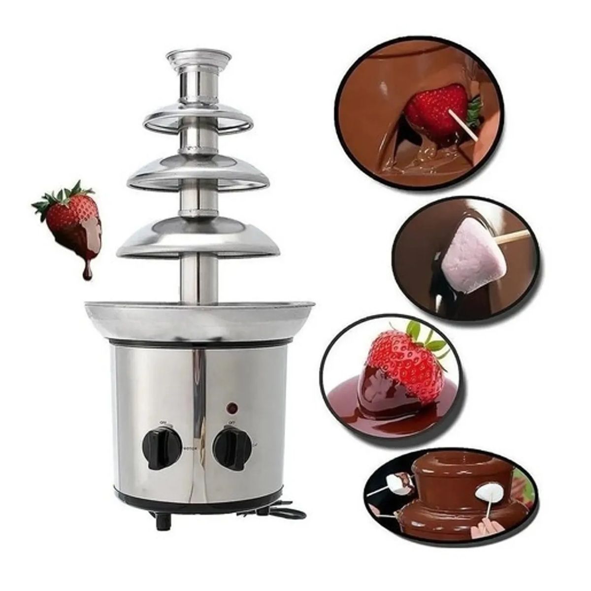GENERICO - Fuente De Chocolate XL Maquina Fusion Cascada Fiesta