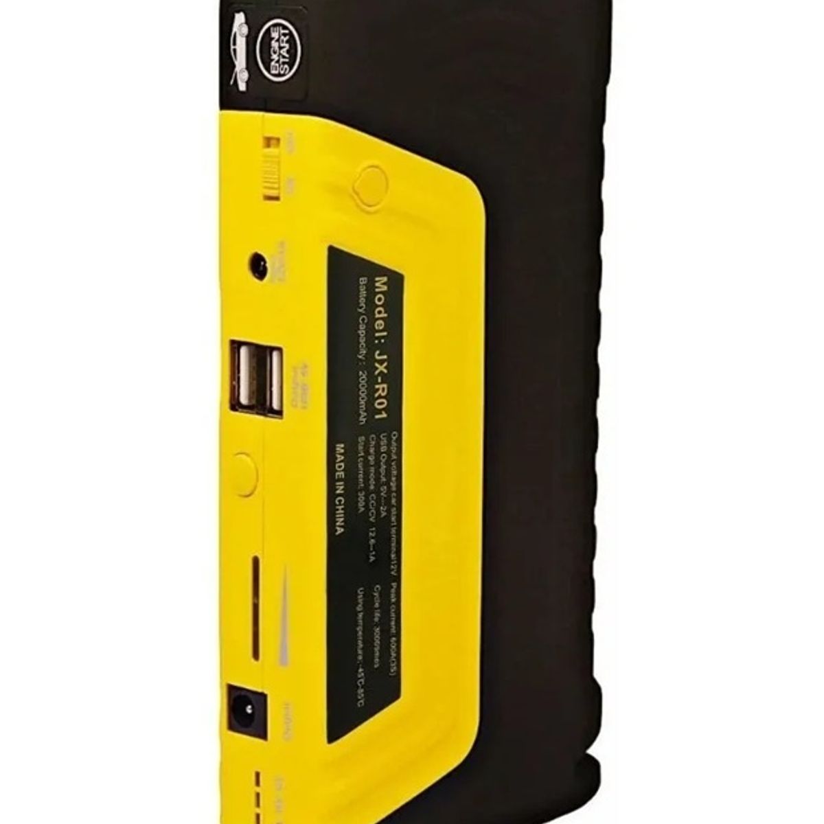 GENERICO - Partidor Bateria Auto Cargador Powerbank + Inflador De neumatico