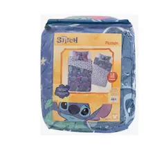 MASHINI - Plumón cubrecama Reversible stitch love 1.5 plaza