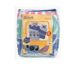 MASHINI - Plumón cubrecama Reversible stitch fluffly15 plaza