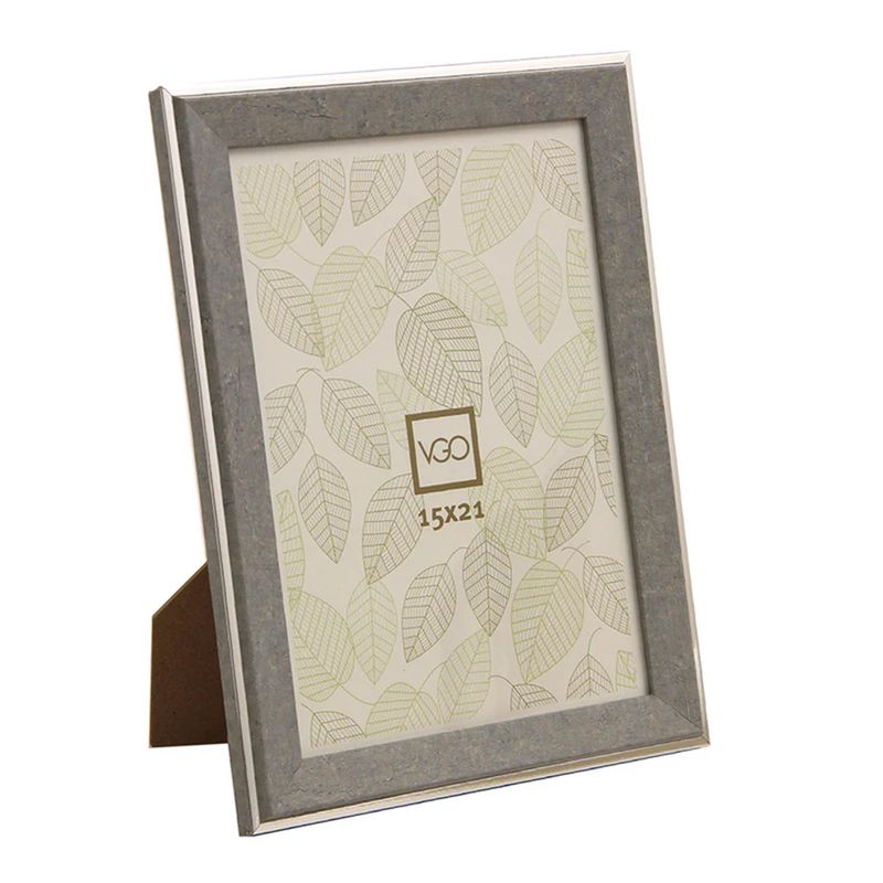 VGO - Marco 13x18 simil Madera Gris