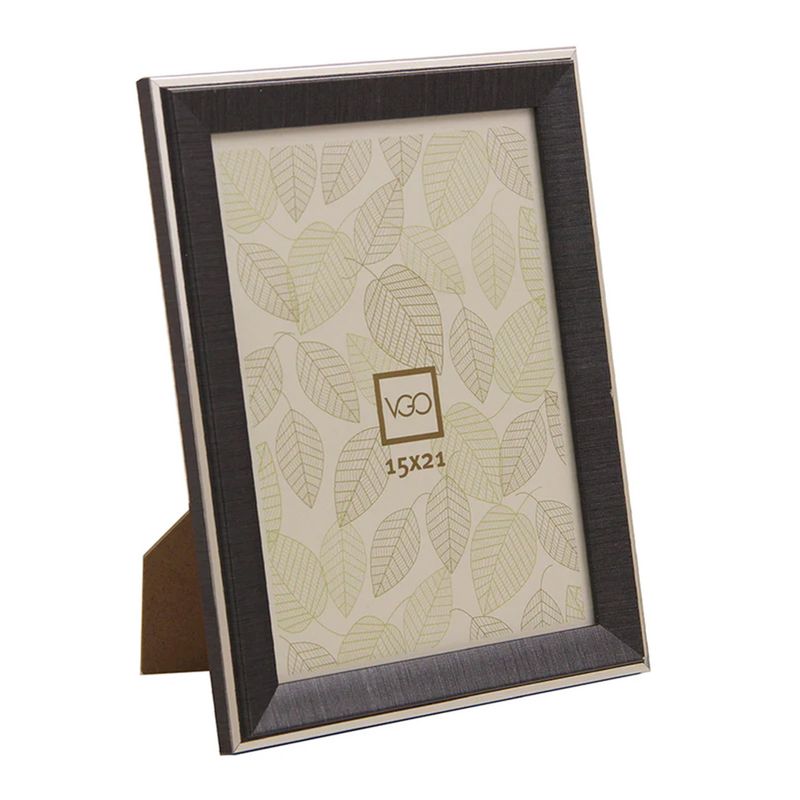 VGO - Marco 15x20 simil madera Negro