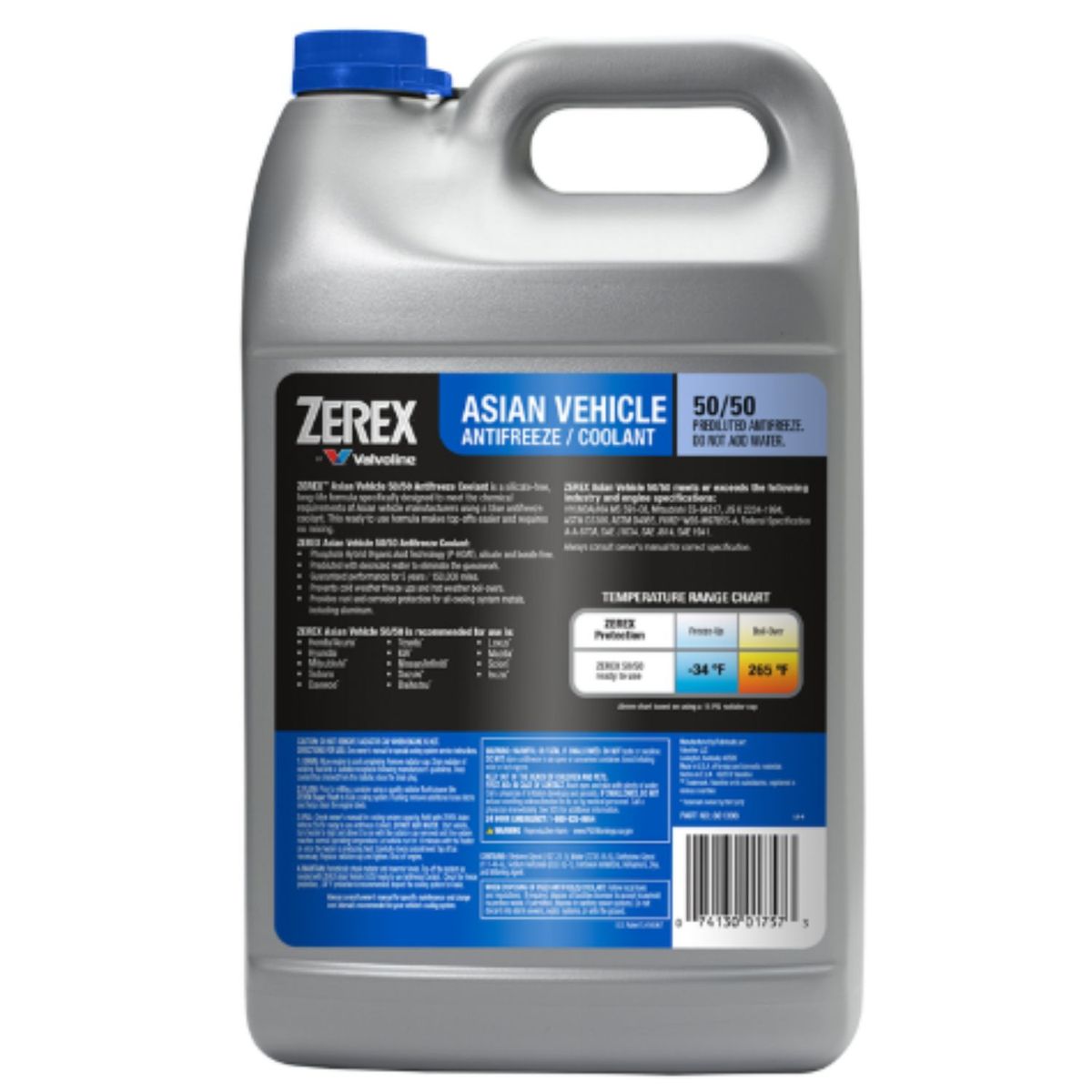 GENERICO - Refrigerante Anticongelante para Radiador Zerex Azul